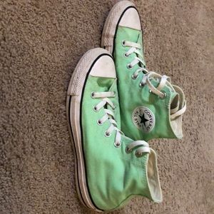 Like Green Converse
